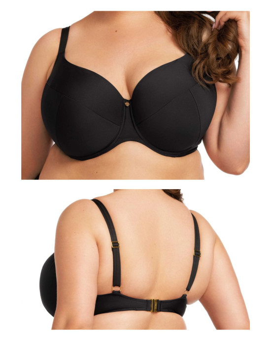Plus Size Μαγιό Μπικίνι – Μαύρο με Κορδόνια για Καμπύλες & Άνεση Plus Size Μαγιό Μπικίνι – Μαύρο με Κορδόνια για Καμπύλες & Άνεση
